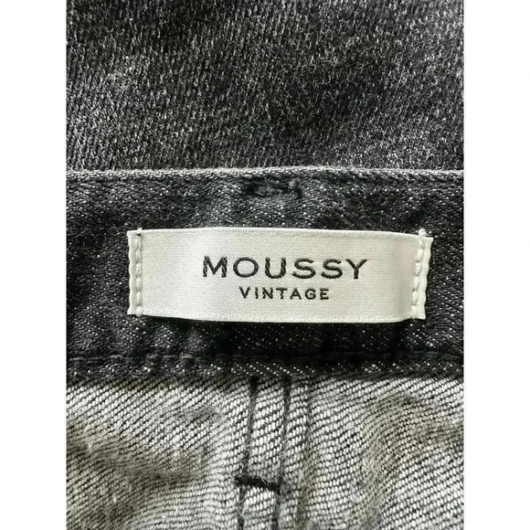 Moussy Vintage MV Checotah Skinny in Black Size 28 - Picture 7 of 10